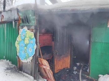 Пожар в гараже