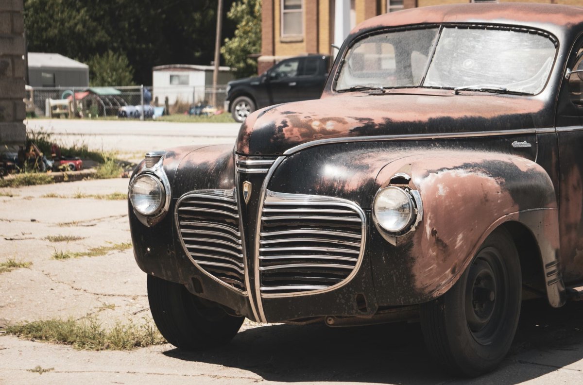 Ржавое авто