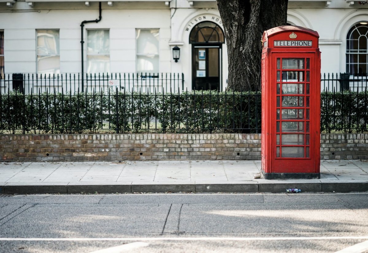 Красная телефонная будка