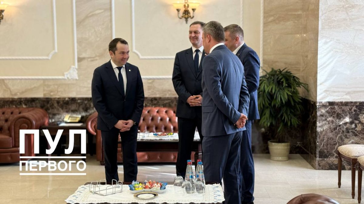 Встреча Лукашенко и Чибиса.