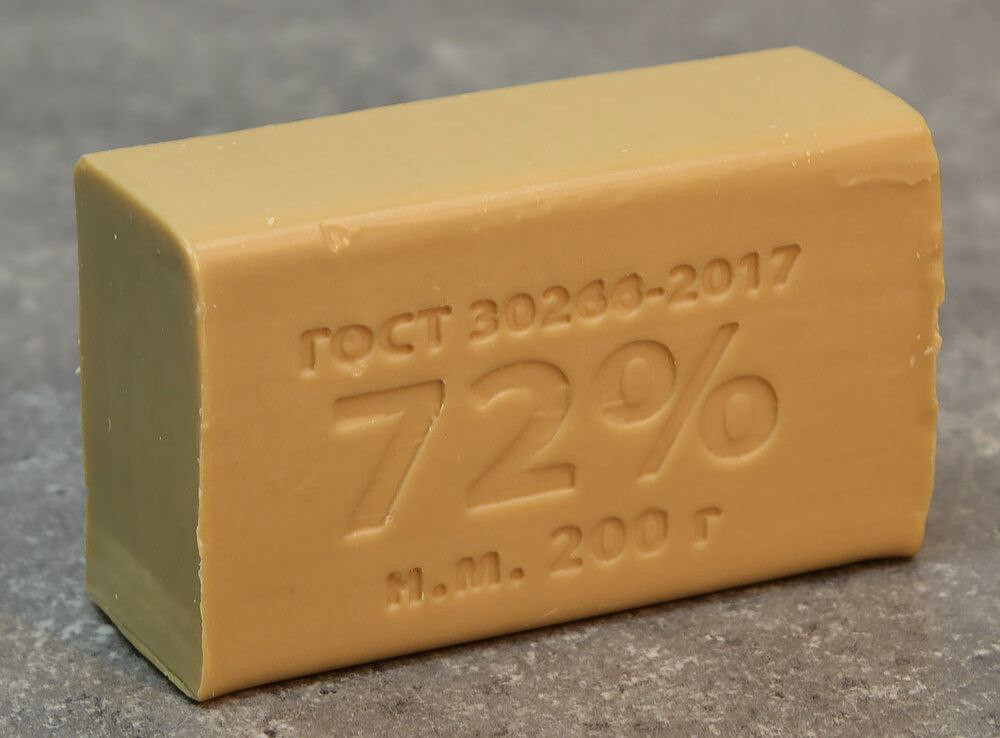 кусок хозяйственного мыла