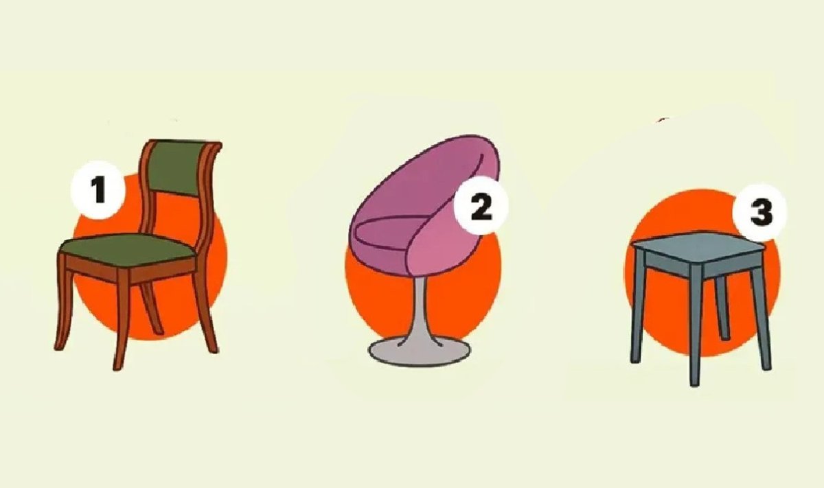 три разных стула