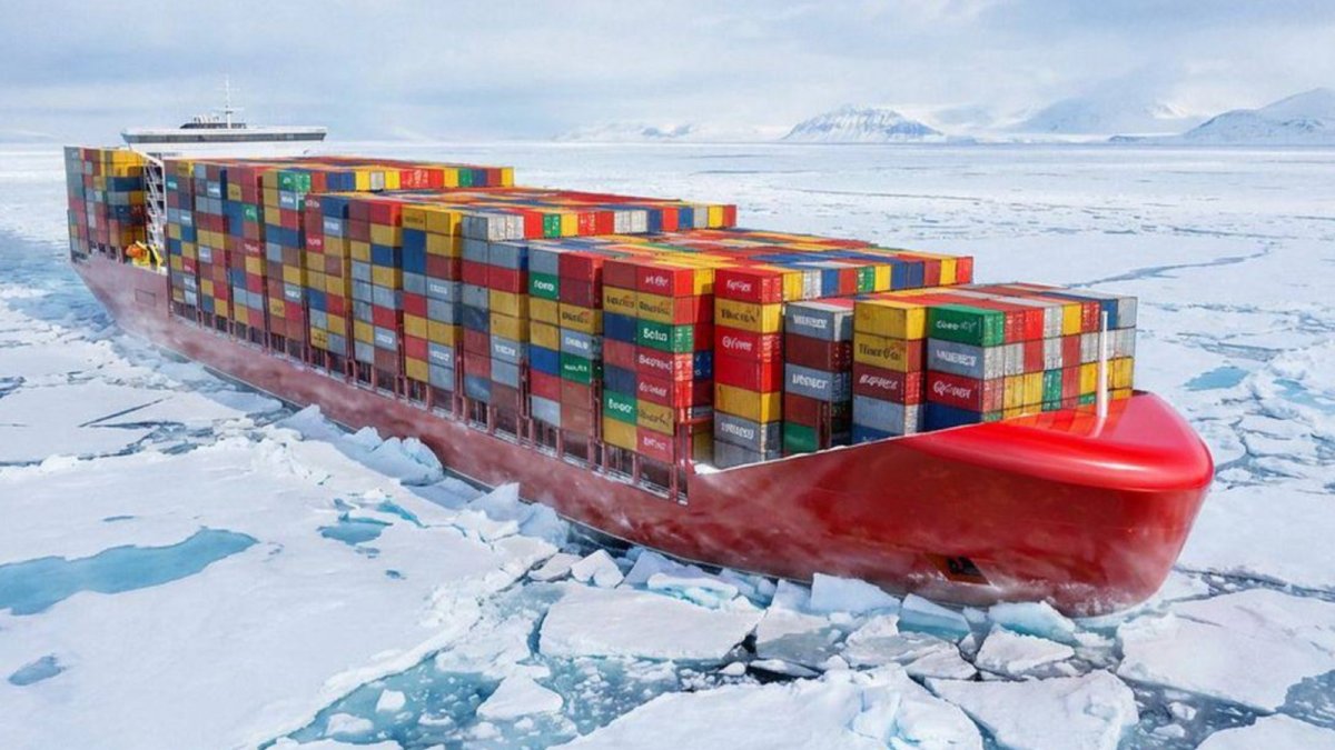 Рендер будущего контейнеровоза