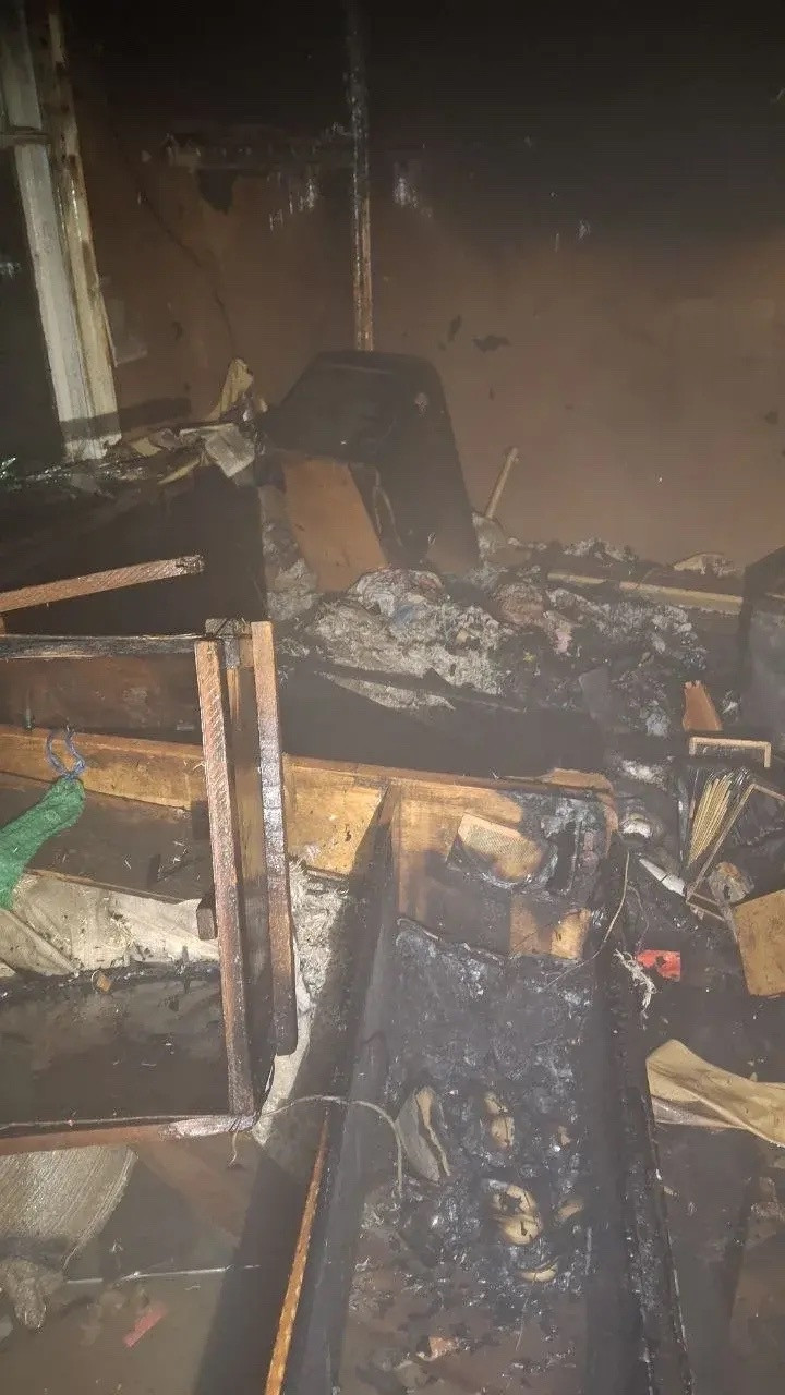 Помещение после пожара