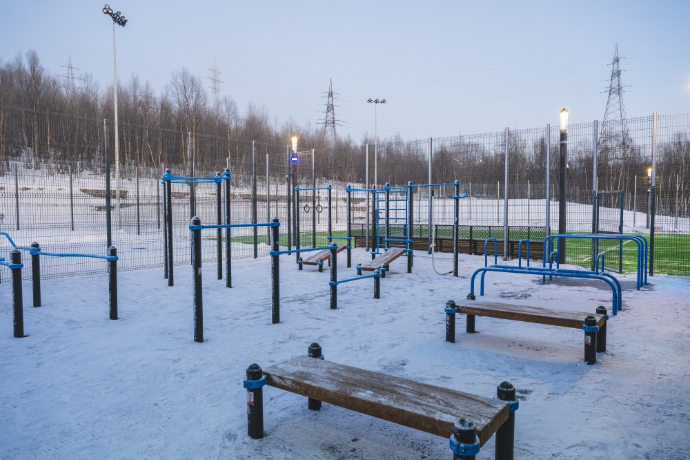 Спортивные площадки Мурманска