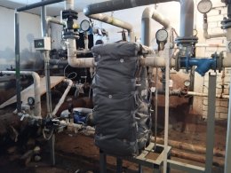 Тепловые сети на котельной