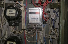 электрощиток со счетчиками