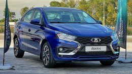 синяя Лада Искра