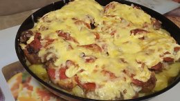 мясо по-французски