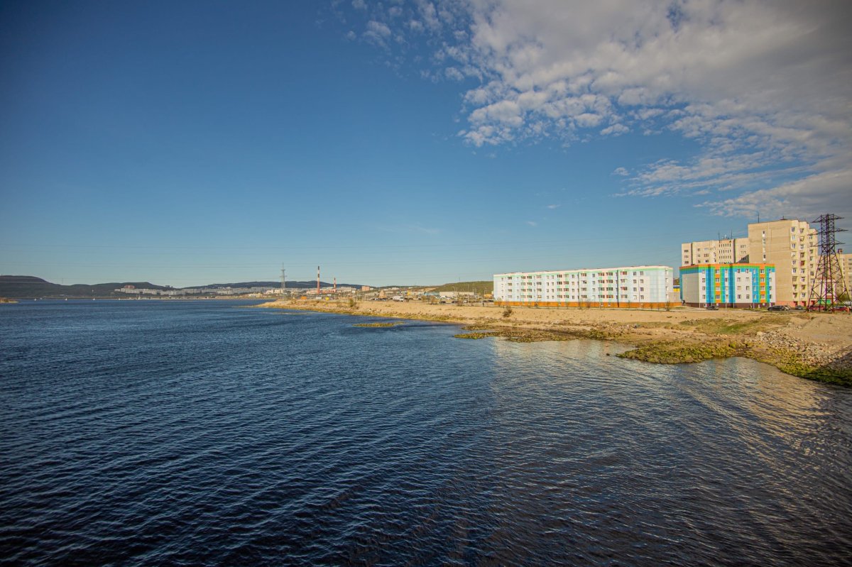 Река в Коле.