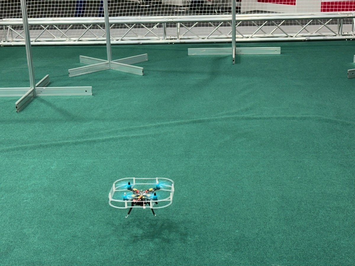 Беспилотник на учениях.