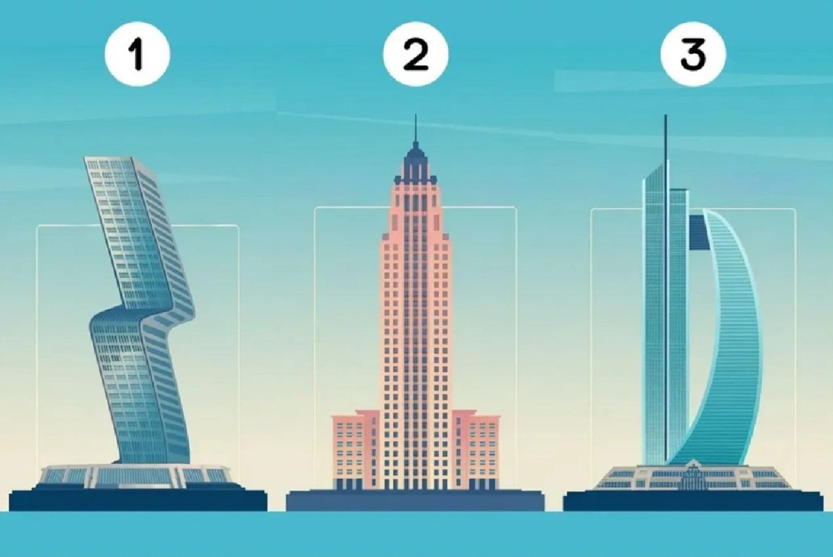 три небоскреба