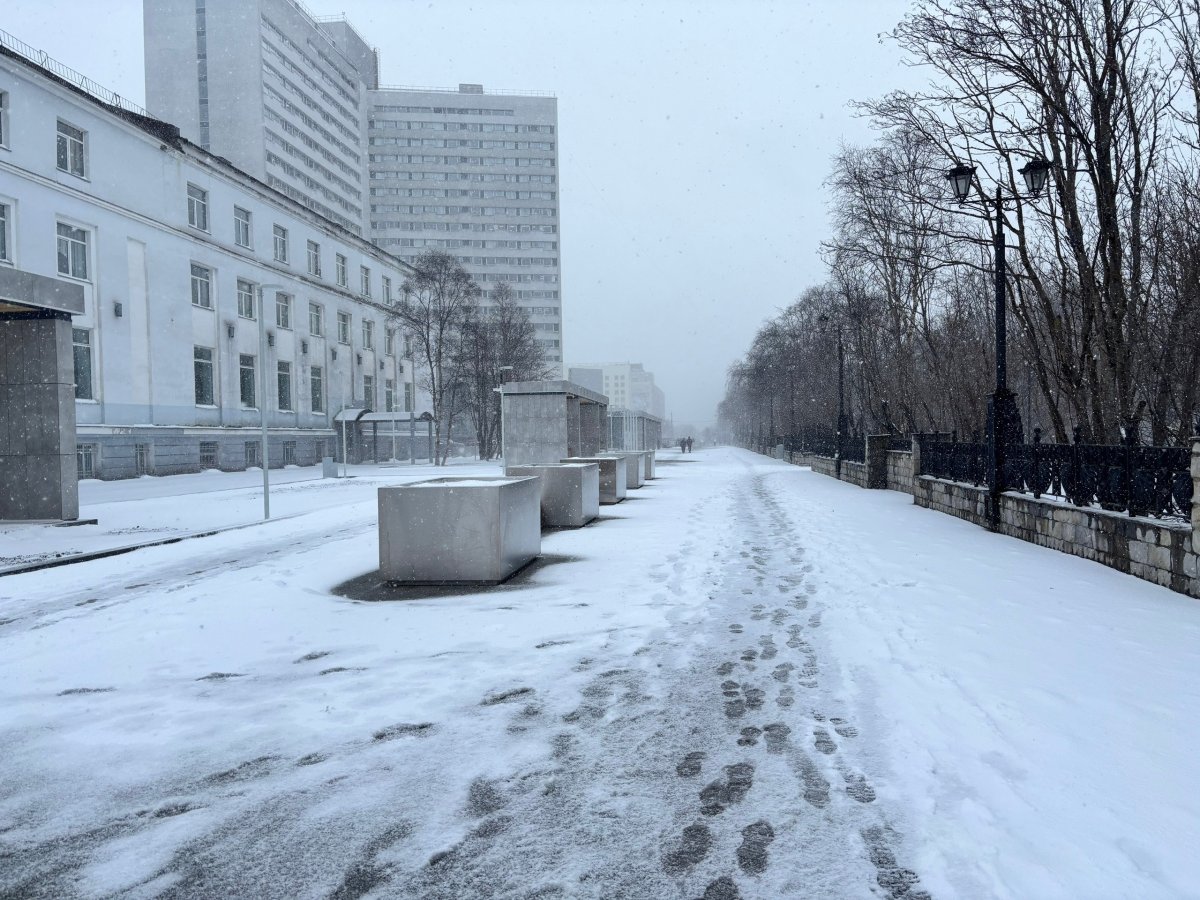 улица Ленинградская в Мурманске