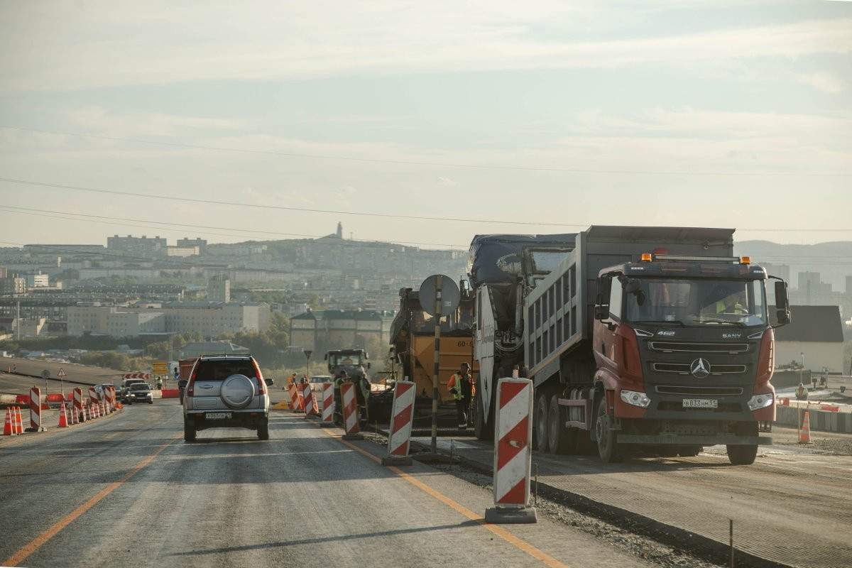 Ремонт дороги