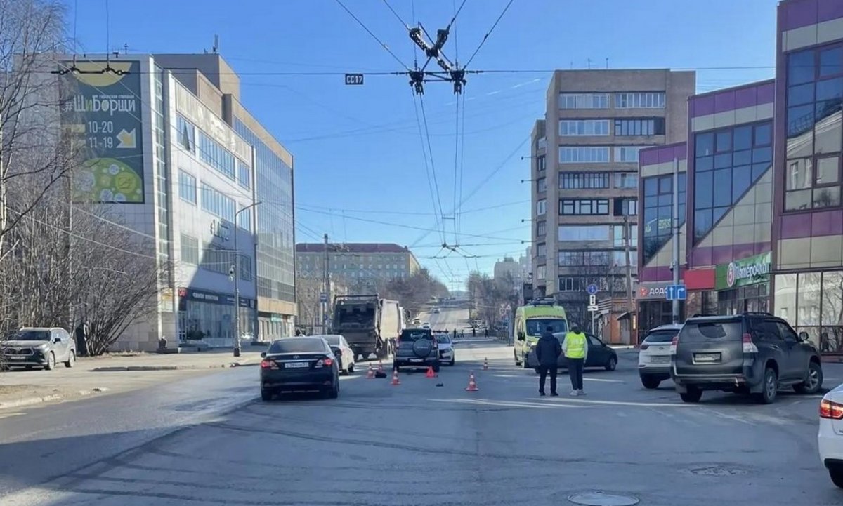 Место ДТП