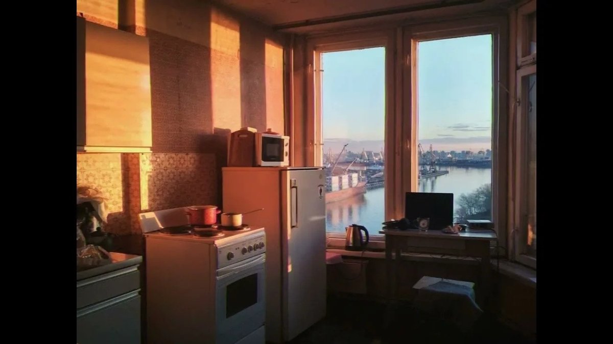 квартира с видом на реку