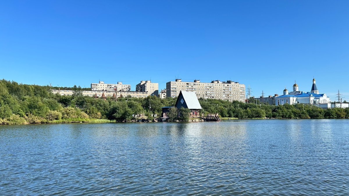 Домик моржей в Мурманске