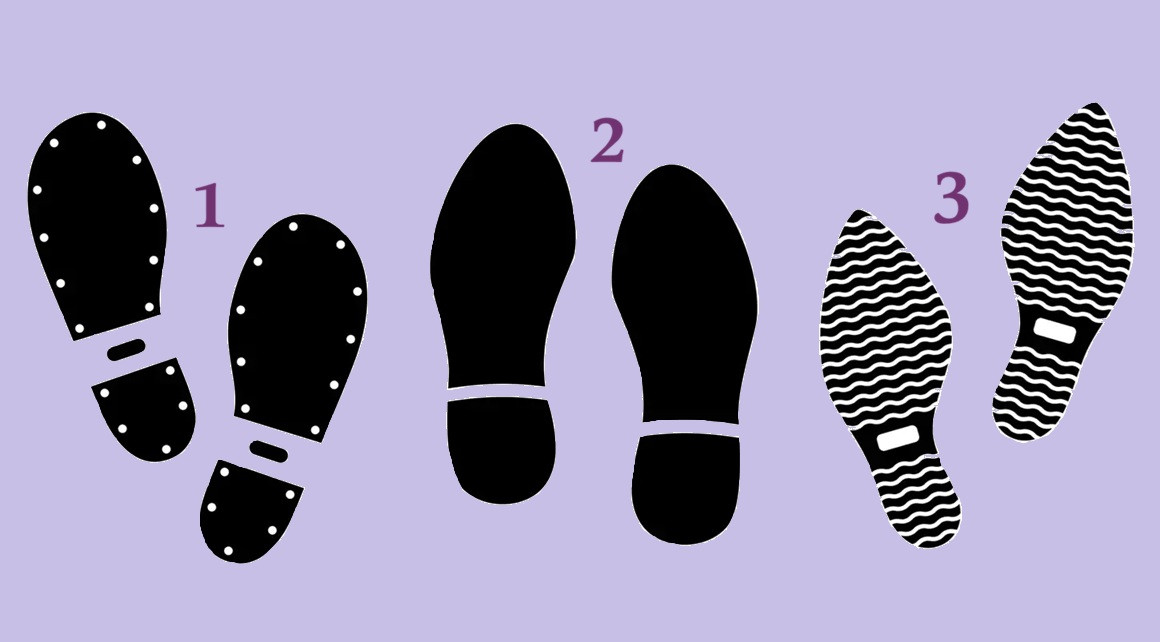 три пары следов