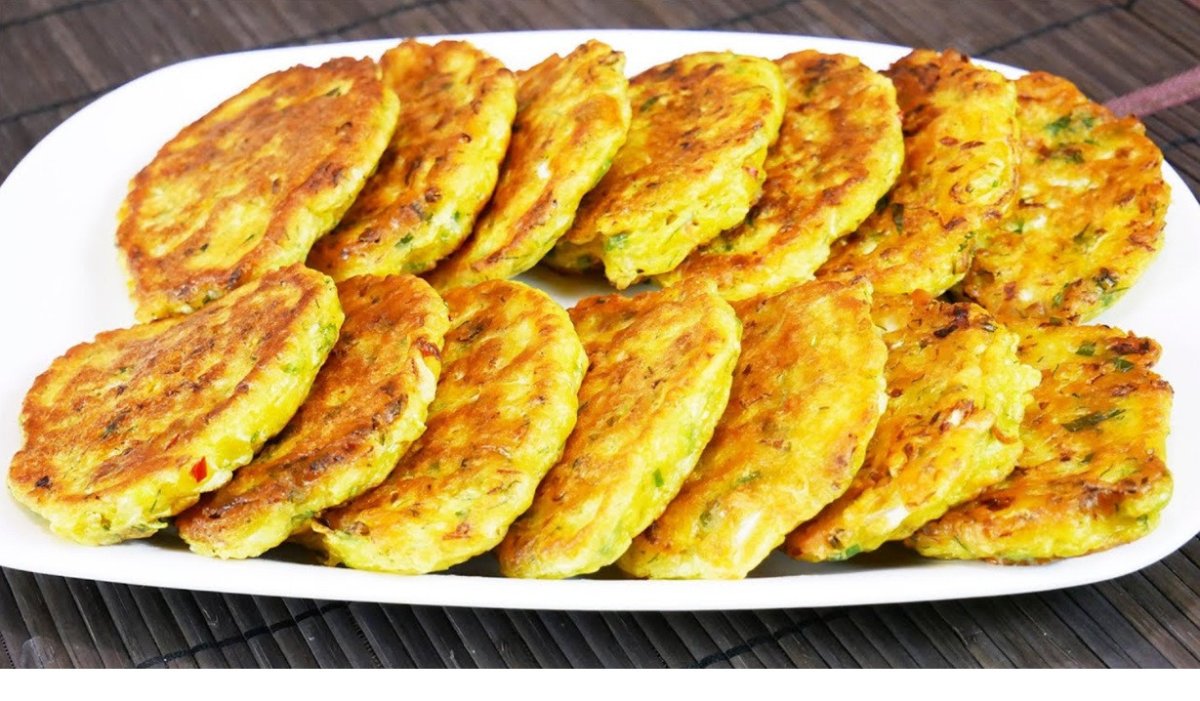 капустные оладьи