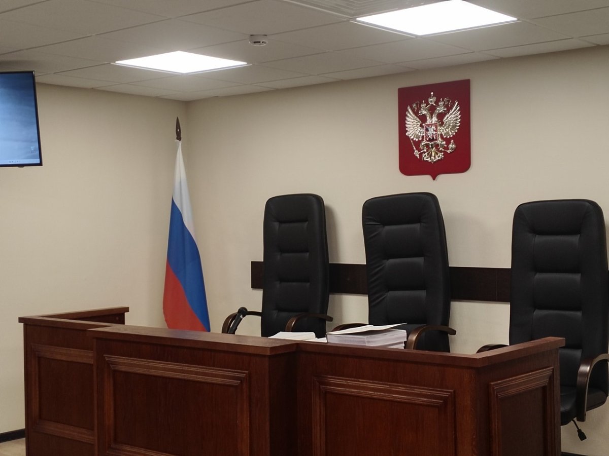 зал суда в Мурманске