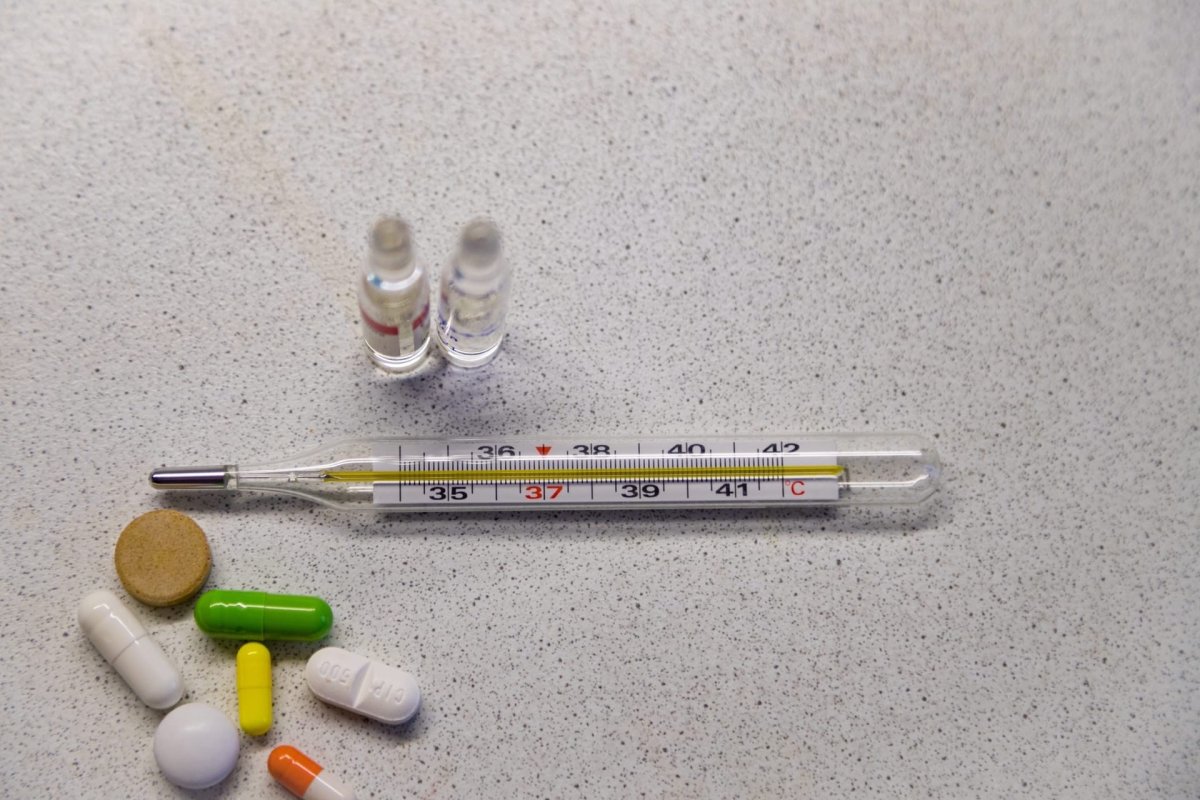 Градусник с высокой температурой