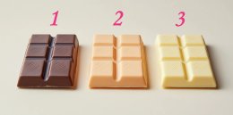 три разные шоколадки