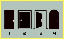 четыре разные двери