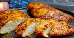 запеченная куриная грудка