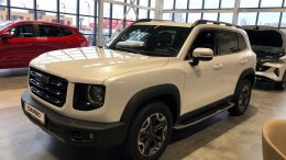 белый Хавал Дарго в салоне