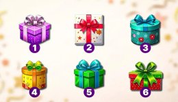 шесть разных подарков