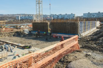 Строительство жилого комплекса «Кольский» в Мурманске