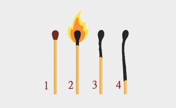 четыре спички