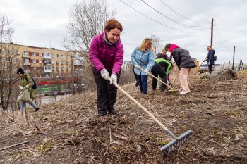 Субботник в Мурманске