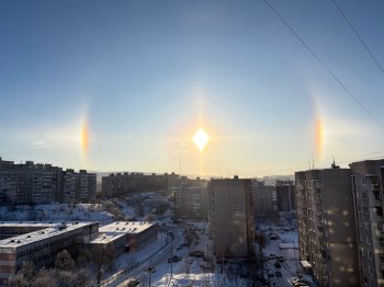 Гало в Мурманске