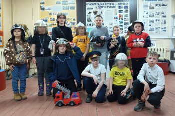 Урок с пожарными