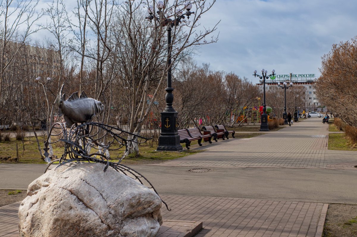 Центр Мурманска.