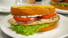 Бутерброды с куриной грудкой